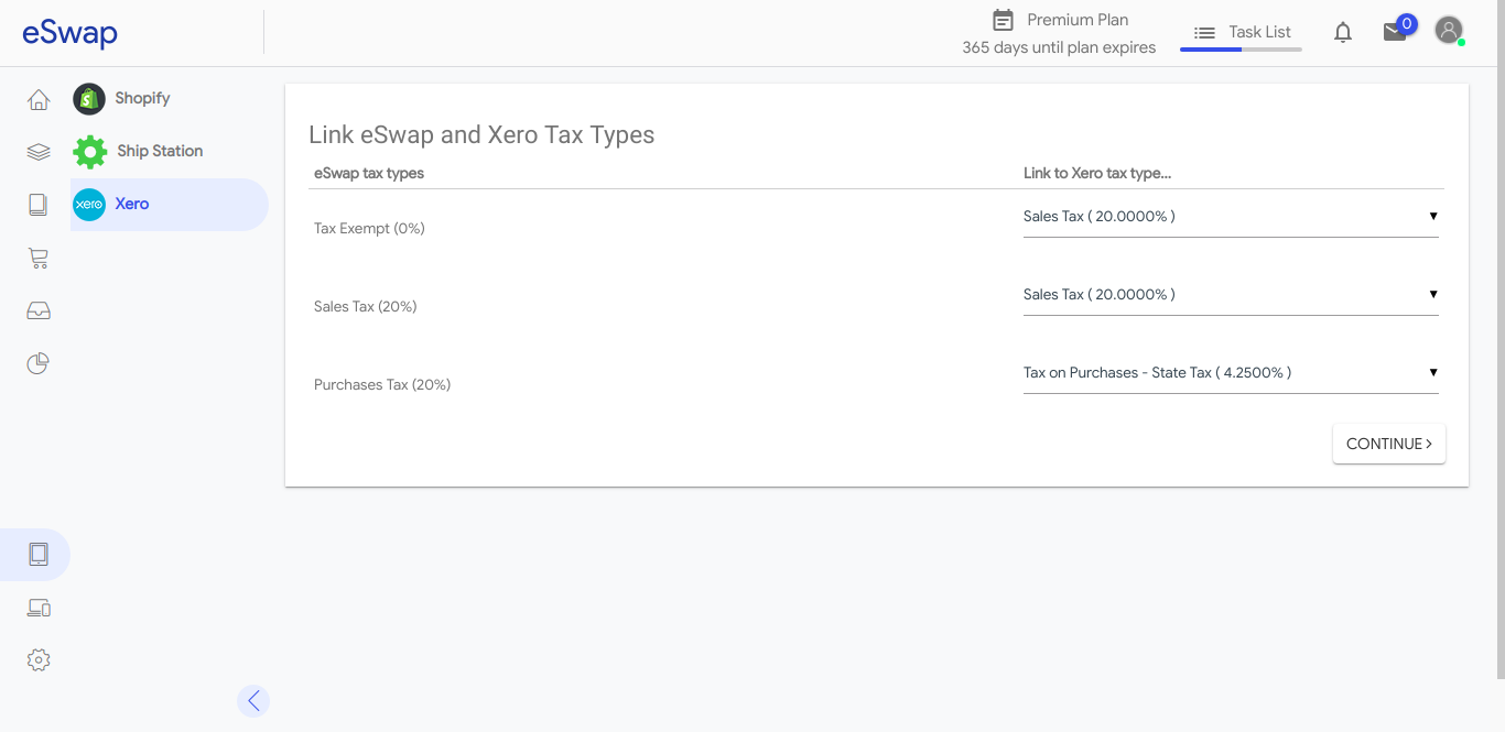 Online Setup Guide-XERO - eSwap