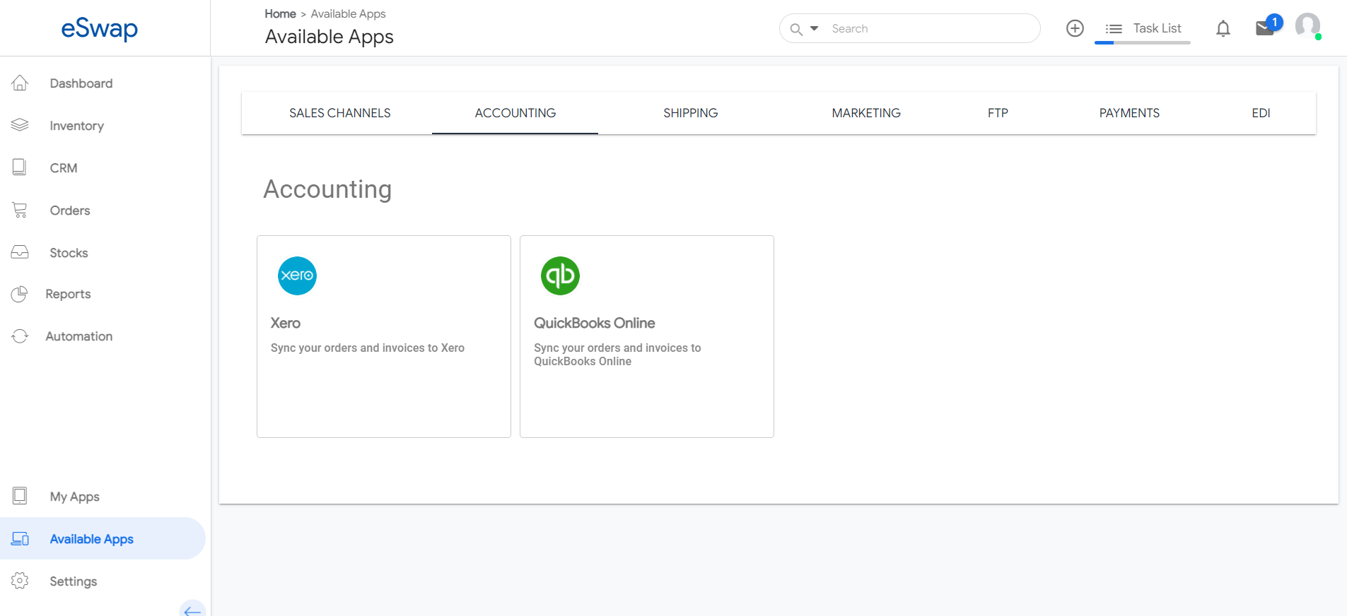 Accounting Integrations
