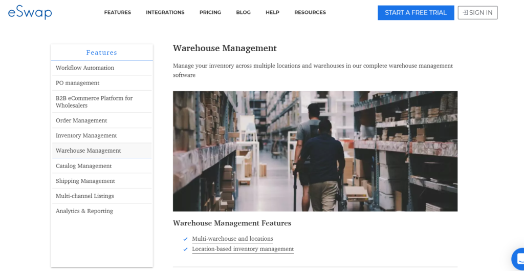 warehouse terminology