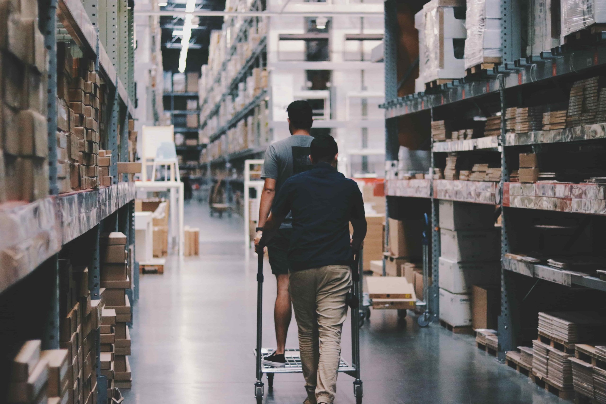 Inventory management in a big warehouse