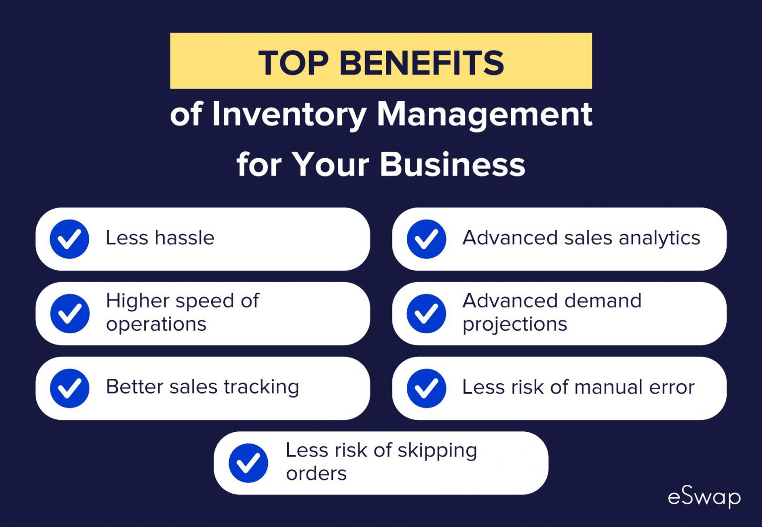 The Top Features Of Effective Inventory Management Eswap