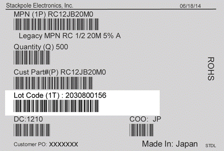 Industrial Batch Coding, Lot Coding & Date Coding