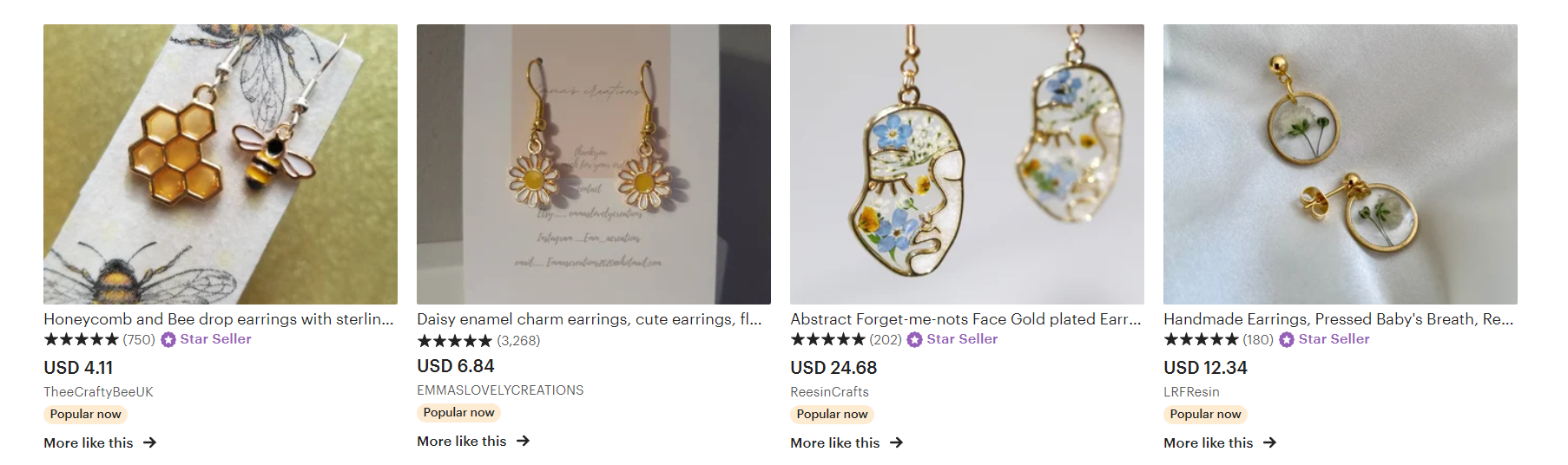 Etsy-Store-Example-Earrings