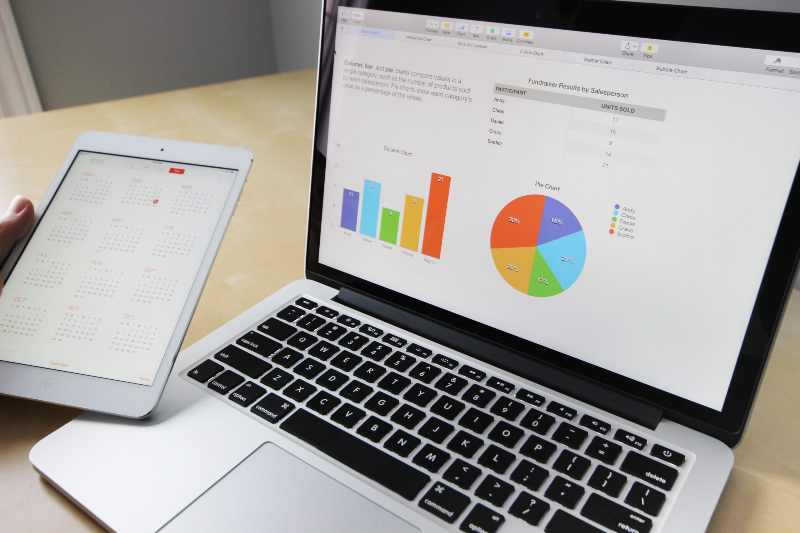 Inventory management software example for categorization