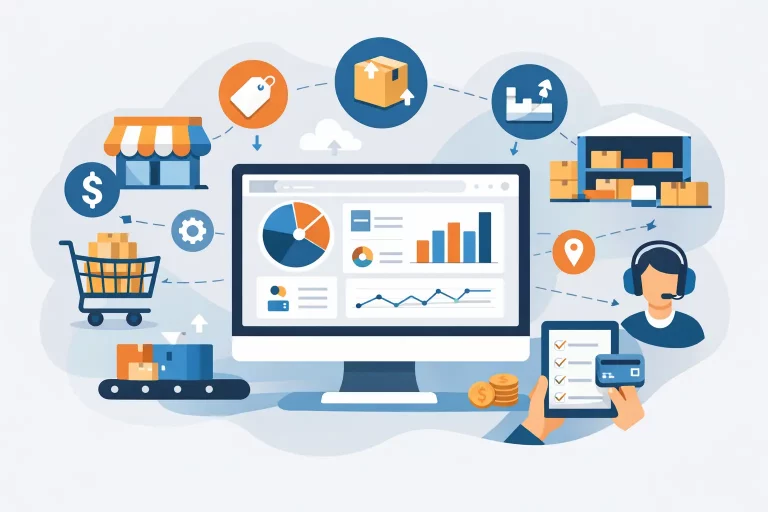 What an ecommerce ERP should control daily