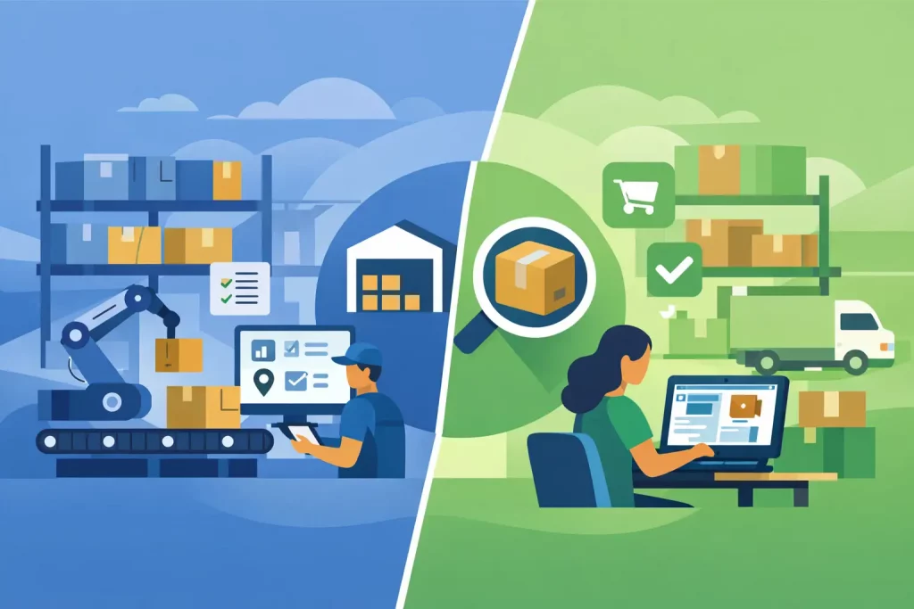 WMS vs Inventory Software for Growing Sellers