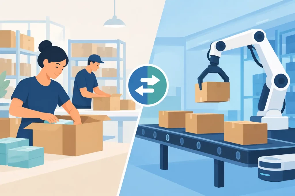 Manual Fulfillment vs Automation: When to Switch