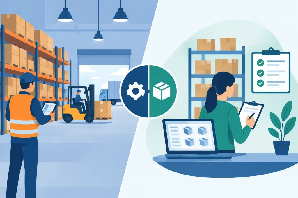 Warehouse Management Versus Inventory Control
